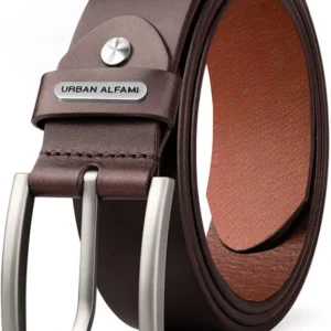 Party Black Genuine Leather Belt